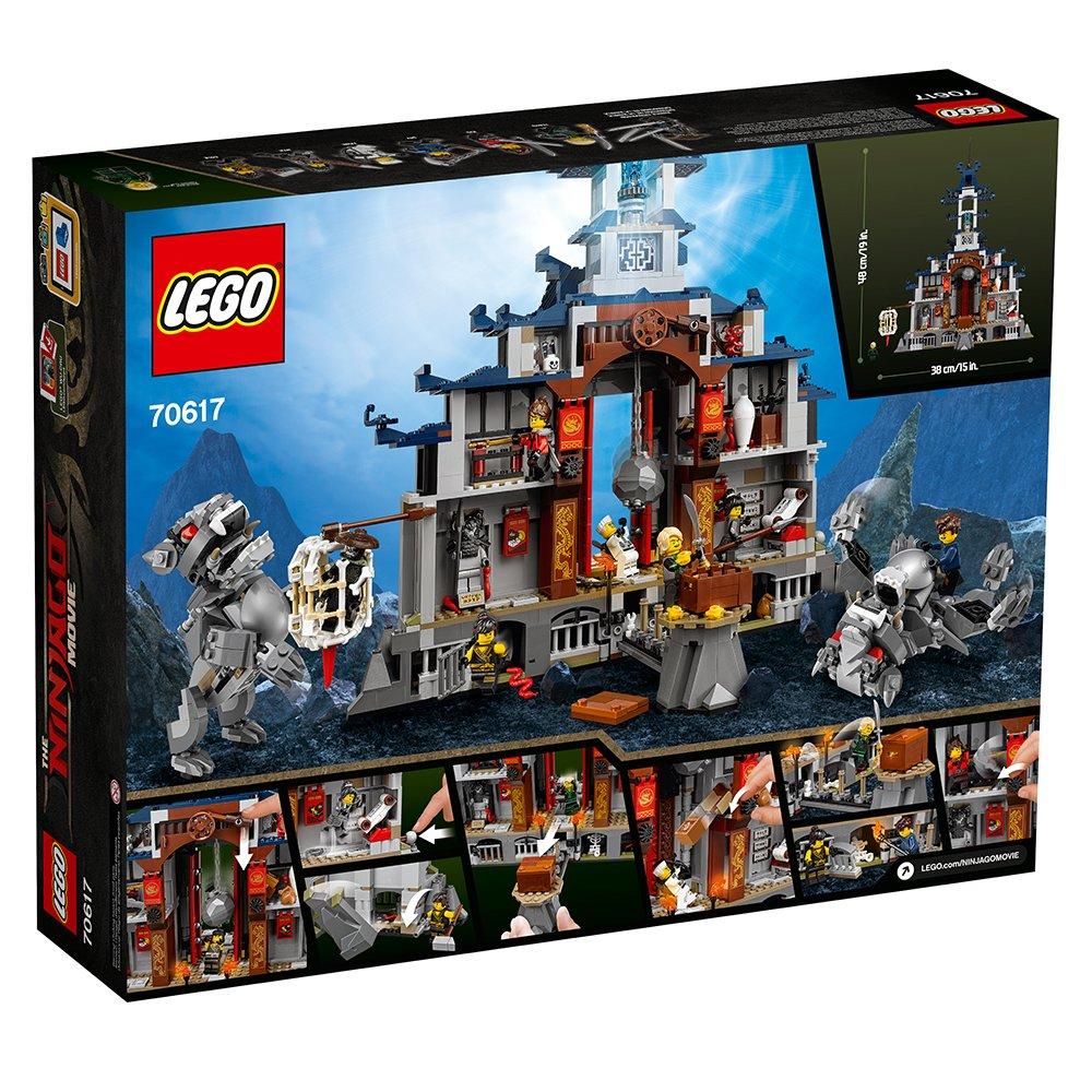 LEGO Ninjago Movie Temple Ultimate Ultimate Weapon 70617 Building Kit (1403 Piece)