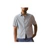 Levis Casual Comfortable Striped Button Short Sleeve Shirt Men shirts 003NV-0001