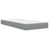 Bed Frame Light Grey 80 x 200 cm Polyester