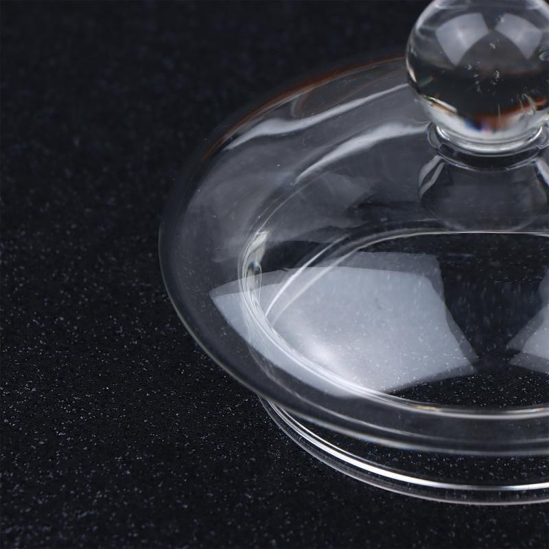 Teekanne Deckel Ersatz Glasdeckel Hitzebeständiger Glasdeckel Sieb Kanne Glasabdeckung Filter Für Haushalt Reise Ersatz