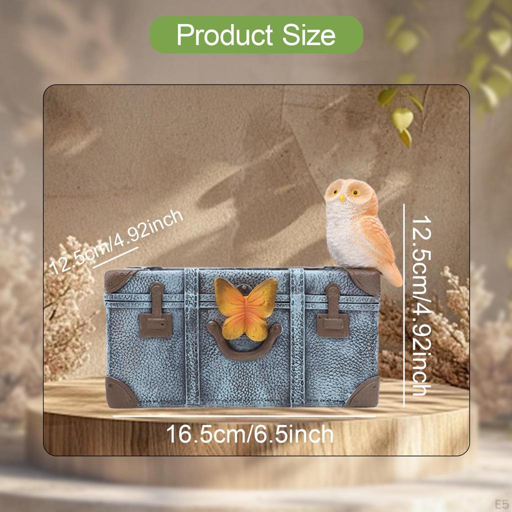 Stojak na rośliny bonsai Żywica Doniczka z drenażem do użytku w pomieszczeniach biurowych