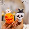 1Pcs Pumpkin Head Stress Ball Cute Decompression Ghost Relieve Stress Toys Creative Children's Toys Halloween Party Decor