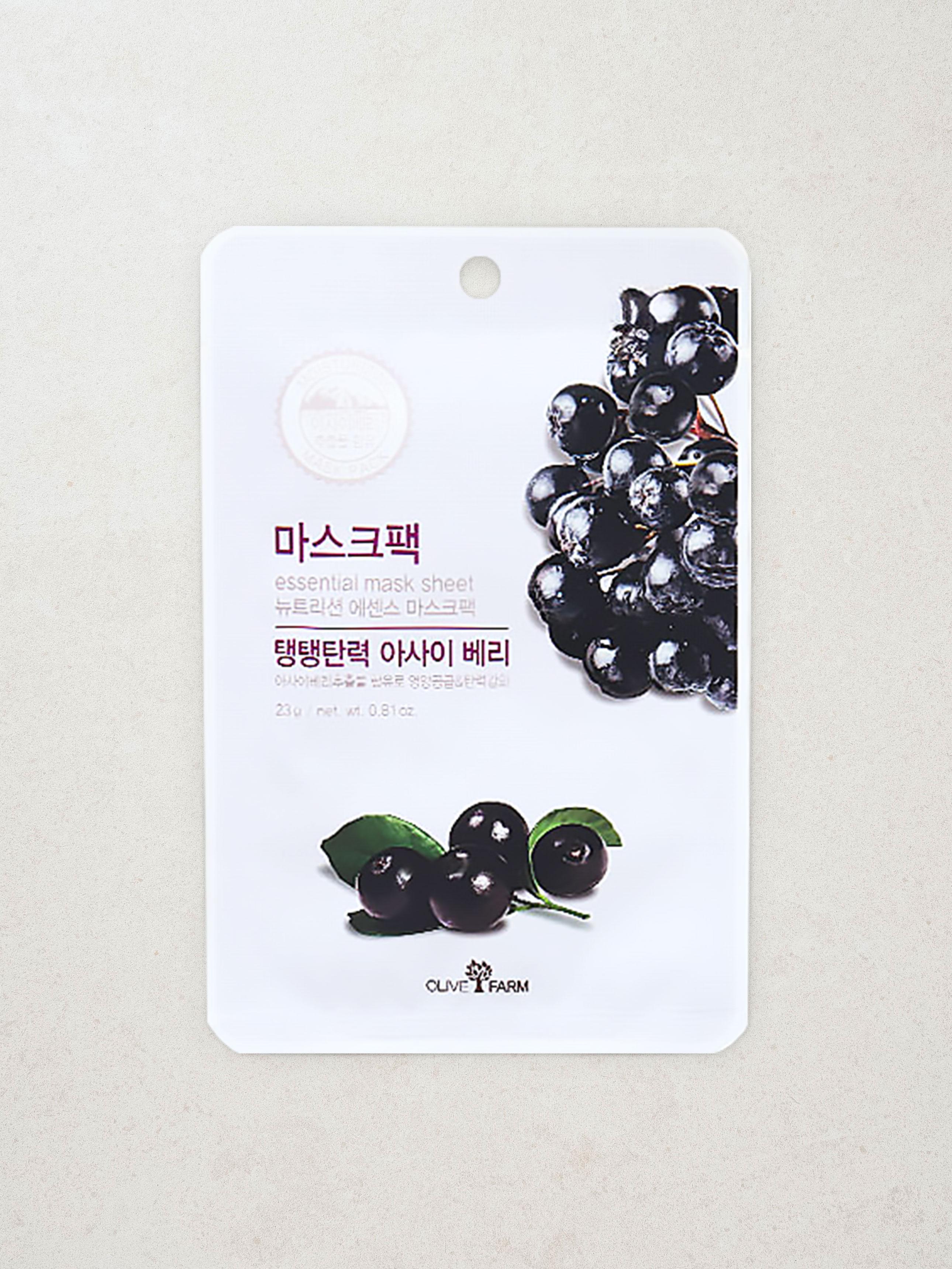 

Acai Berry Essential Mask Sheet 1ea