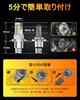 OXILAM H4 LED Headlight, Vehicle Inspection Compliant, HI/LO Switching, H4 LED, 4 Times Brighter, 6500K, White, High Brightness LED Chip, Super B