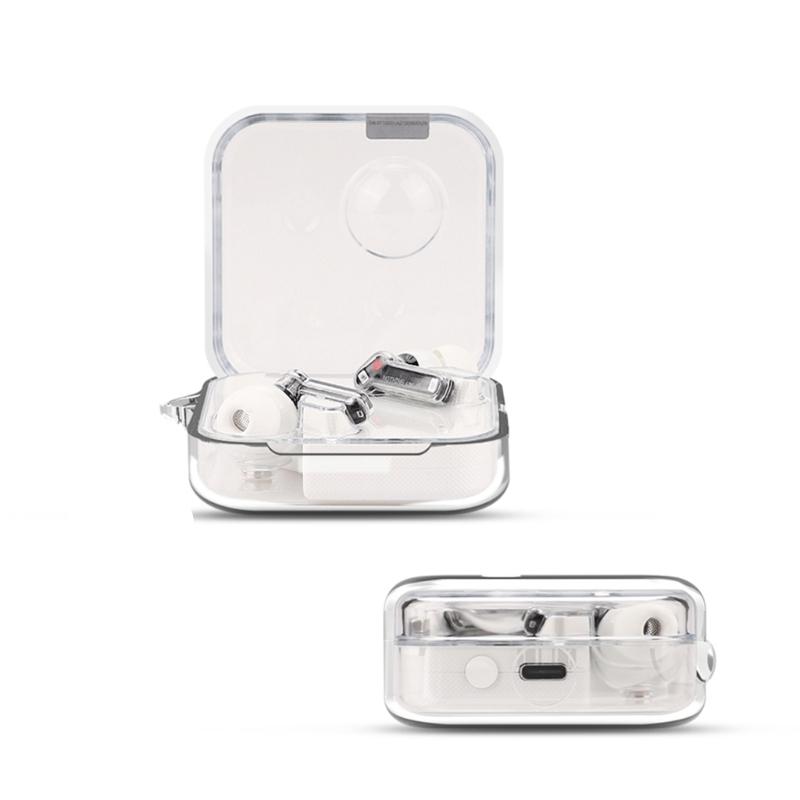 Συμβατό για Nothing Ear (2) Κάλυμμα Ακουστικών Αντικραδασμικό Αντιχαρακτικό Προστατευτικό Μανίκι Πλενόμενο Κέλυφος Ανθεκτικό στη Σκόνη