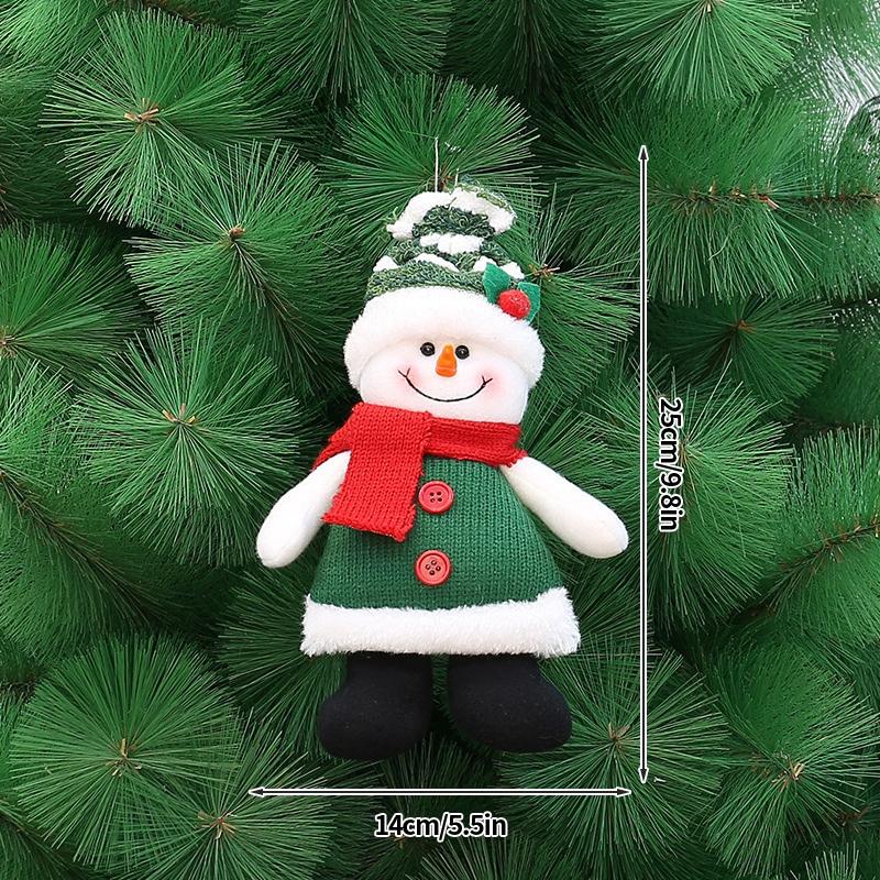 Weihnachtspuppen Dekoration Dehnbare Weihnachtsmannpuppe Weihnachts Schneemann Dekorationen Weihnachtsbedarf adornos de navidad