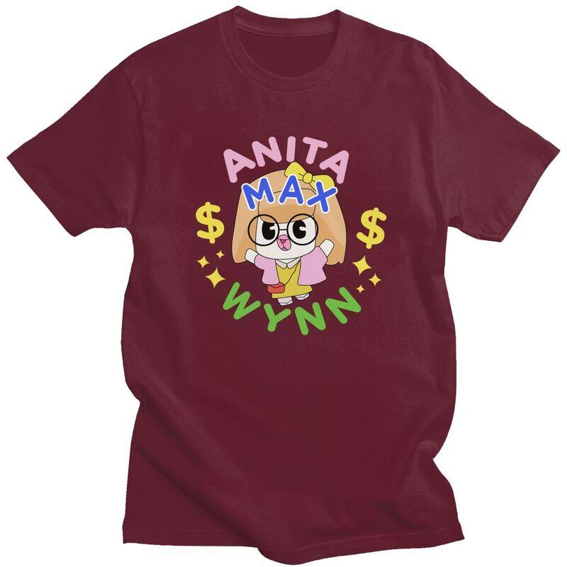 Custom Anita Max Wynn Mem T Shirts Men ShortSleeve Tshirts Streetwear Tee Pure Cotton Slim Fit Tshirts Gift