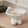 Jewelry Storage Tray Creative Seashell Shapes Plastic Trays Jewelry Earrings Ring Display Plates
