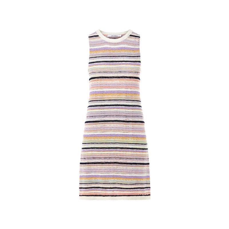 LANCY Women s French Literary Sleeveless Knit Dress S