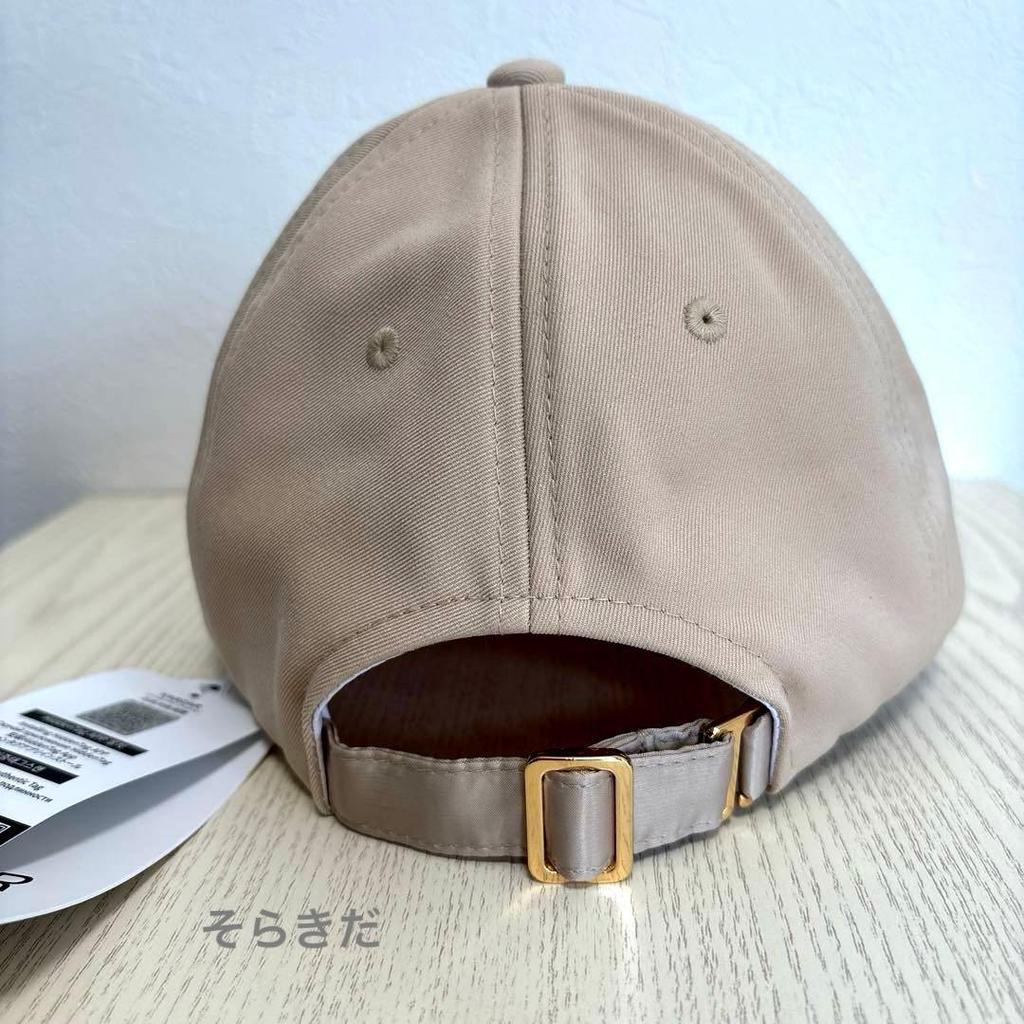 [USED] VARZAR 637 Authentic Bazar Beige Cap with Gold Studs