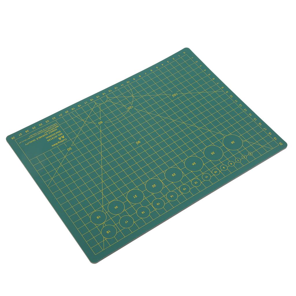 2Pcs A4 Cutting Mat 30x22cm PVC Material High Durability Self Healing Sewing Mat for Scrapbooking Quilting