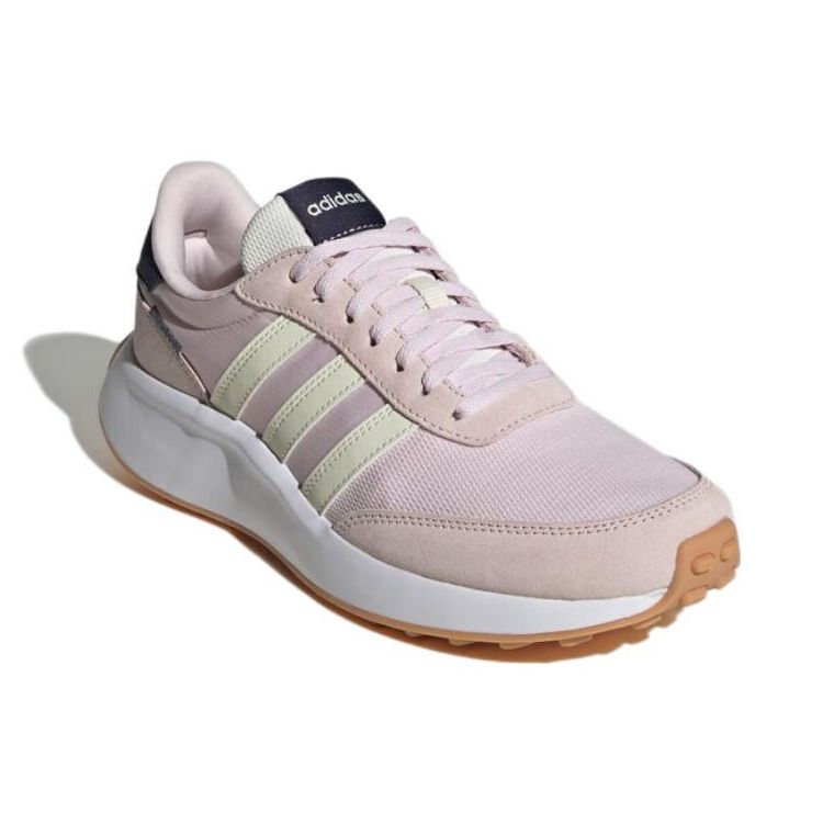 Adidas Neo Run 70S Fabric Synthetic Leather Comfortable Durable Low-Top Lifestyle Sneakers Women sneakers Pink HQ1975