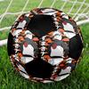 Soccer Ball Colorful Machine Stitched PVC Size 5 Team Training Competition Ready Durable High-Bounce Cool Sports Gift