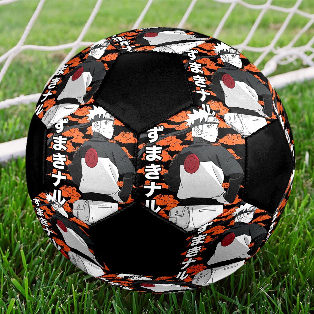 Soccer Ball Colorful Machine Stitched PVC Size 5 Team Training Competition Ready Durable High-Bounce Cool Sports Gift