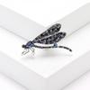 Exquisite Alloy Dragonflies Brooch Featuring Rhinestones Fashion Elegant Brooch Alloy Texture for Adding Sophistication