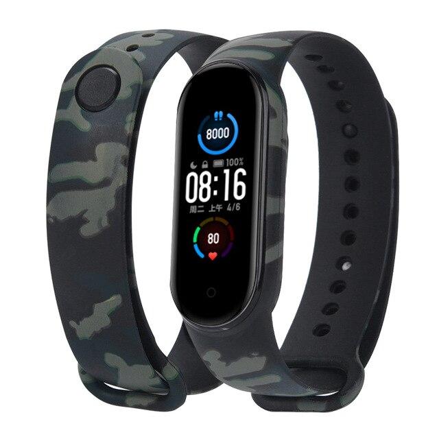 Sports Strap for Xiaomi Mi Band M3 M4 M5 M6 Smart Watch Wristband M3 M4 Plus Suitable for Xiaomi MiBand 3 4 5 6 Miband Strap Replacement