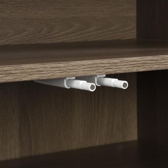 Shoe Storage Bench & Shoe Cabinet, Multifunctional Shoe Rack with Upholstered Seat, Versatile Shoe Storage Solution with Adjustable Shelves for The