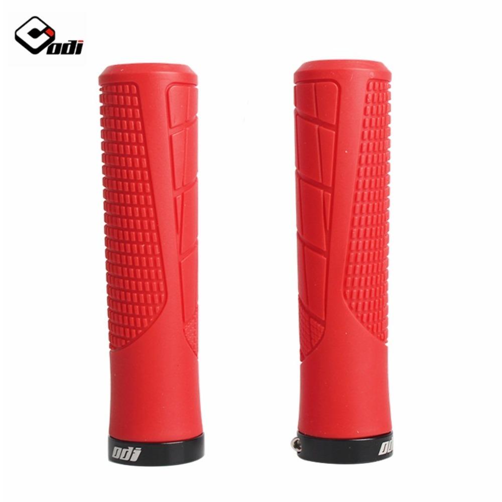 New ODI Rubber Handlebar Grips Silicone Soft Mountain Bike Handlebar Bicycle Accessories Ergonomic MTB Lock-on Grip