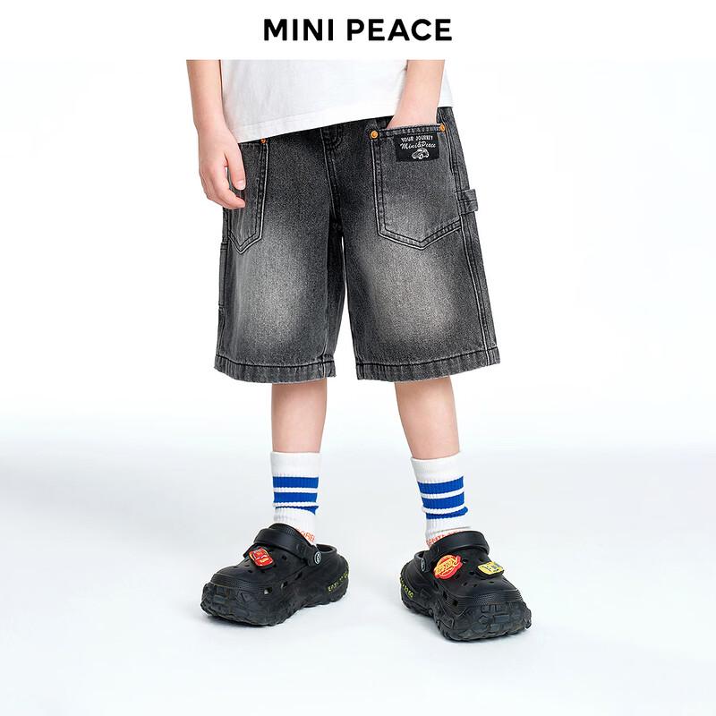 

MiniPeace Boys Denim Casual Shorts 130