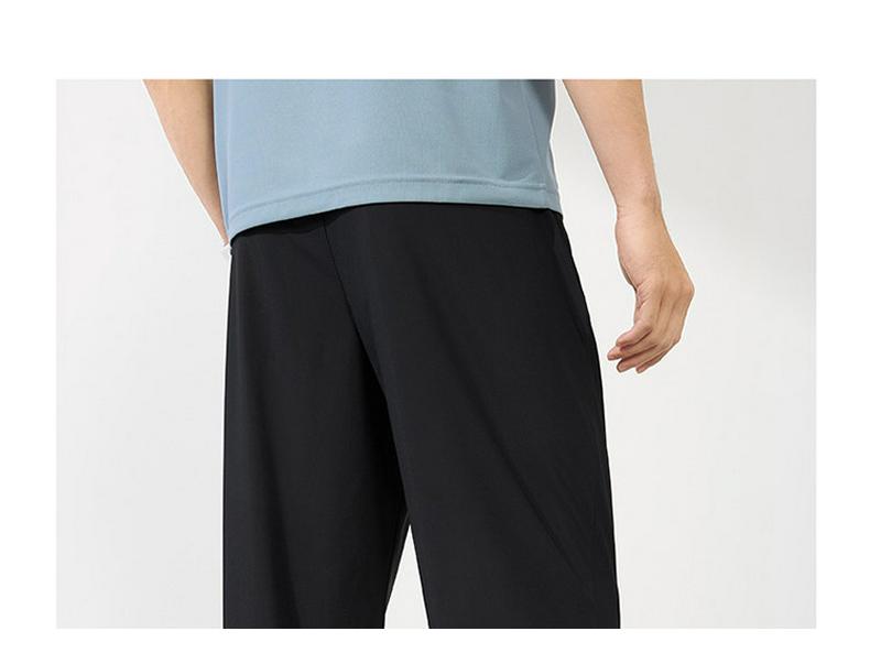 361 Men's Versatile Nine-Point Sports Pants - Loose Fit, Spring/Summer Commuter Casual Fitness Woven Pants