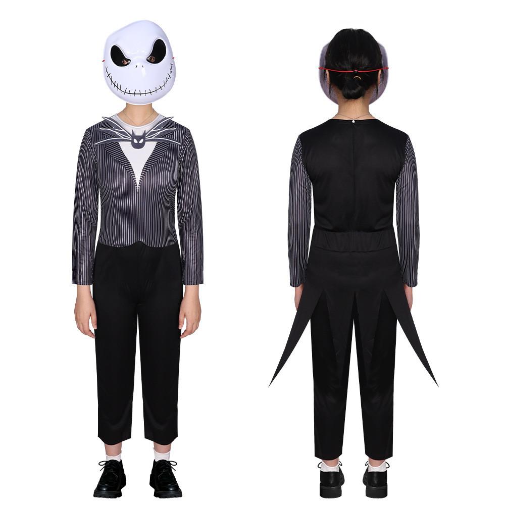 Nightmare The Before Christmas Cosplay Costume Adult Kids Halloween Party Gift