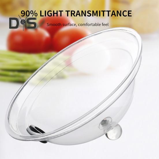 Plastic Effective Good Shaped Molecular Dish Cover Sturdy Dustproof Molecular Cooking Cover
