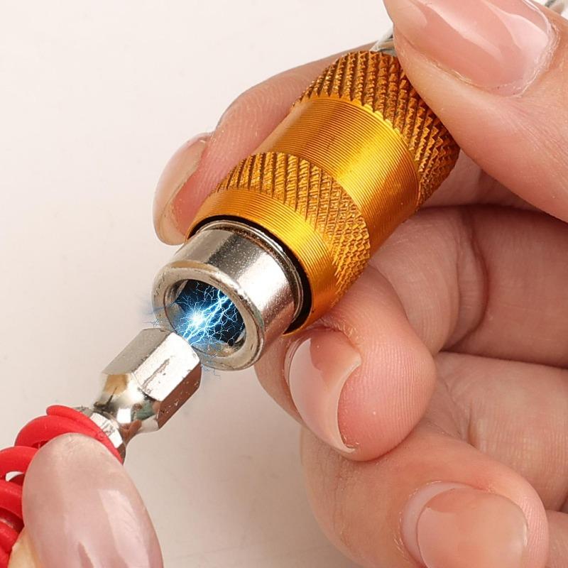 Universal Hexagonal Magnetic Drill Bit Swiveling Holder Extension Pivoting Screwd Power Accessories Drive Guide Screw Drill Tip