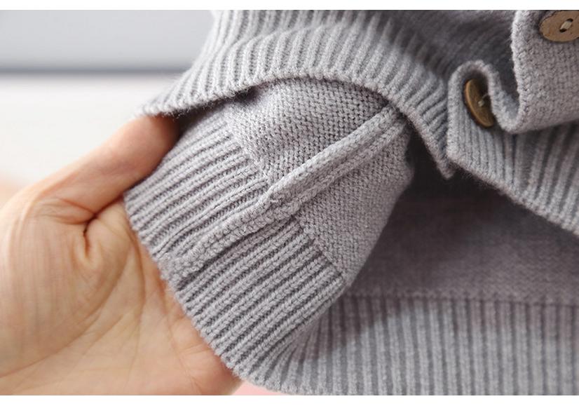 Stylish Children's Knit Sleeveless Cardigan Vest for Spring & Autumn