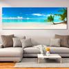 Maldives Island Beach Tropical Landscape Palm Trees Canvas Painting Posters and Prints Wall Art Living Room Home Decor No Frame