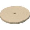 TRUSCO Stacking Sisal Outer Diameter X Hole Diameter Pack of Buff, 200 15.88mm, 1, TSB-200-5