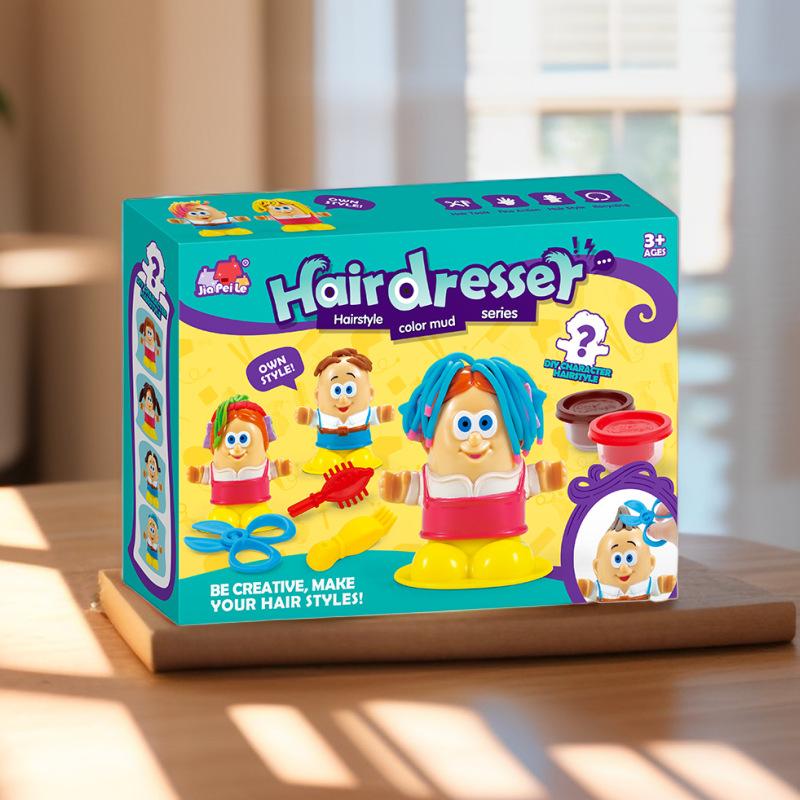 DIY Clay Toy Set for Girls Pretend Play Handmade Early Education Gift Safe Non-Toxic Multiple Colors