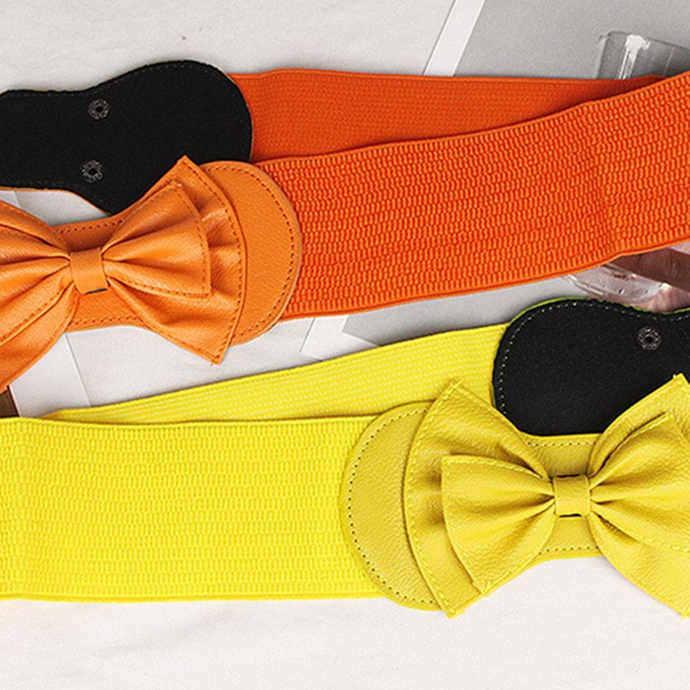 Elegant Waist Belts Women Waistband Waist Strap Elastic Belts Stretch