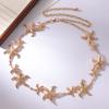 Shell Pearl Bohemian Starfish Metal Waist Chain Summer Beach Vacation Accessory