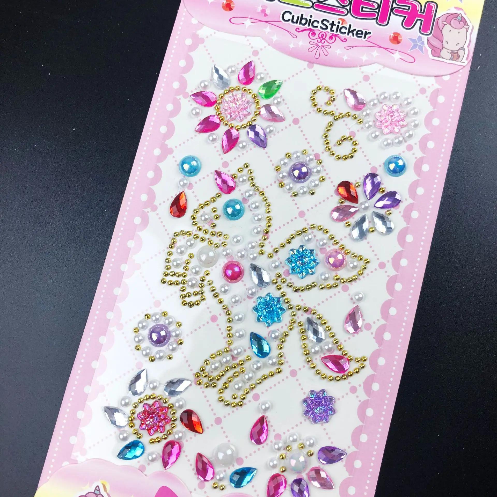 

Самоклеюча 3D наклейка зі стразами у формі діамантів, акрилові кристали, креативні DIY прикраси для чохла телефону, ноутбука