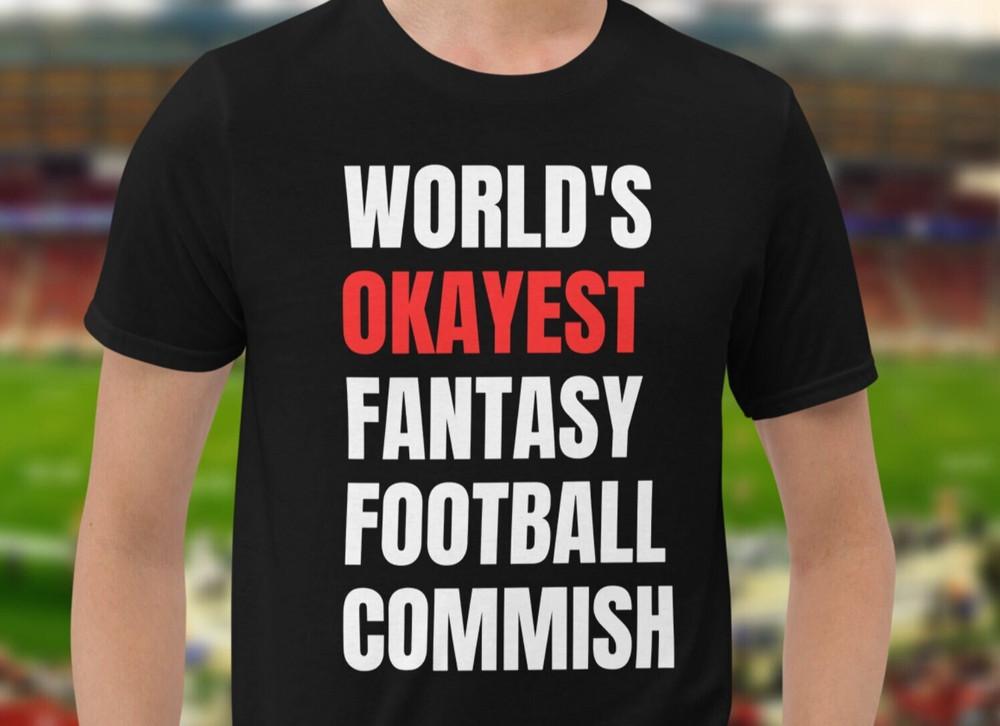 Funny Fantasy Football Commissioner Shirt Fantasy Football Draft T Shirt Unisex T-Shirt S