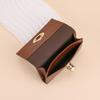 New Women's High-Capacity Bi-Fold Leather Wallet with Multi-Card Slots and Coin Purse
