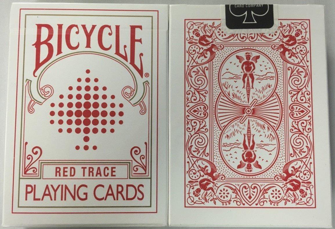 

Редкая колода игральных карт Bicycle RED TRACE