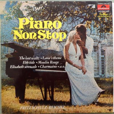LP Record FRITZ SCHULZREICHEL  Piano NonStop 2482164 Polydor Special 1973 Belgium Jazz Used