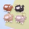 Cute Sheep Keychain Keyring Women Bag Key Pendant Gift