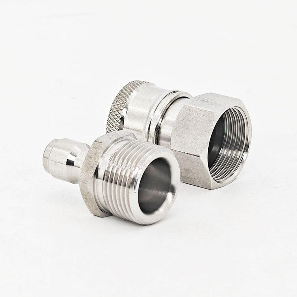 Pressure Washer Quick Connector Stainless Steel Connector Easy Setup