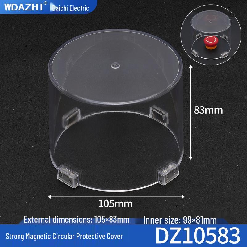 Dazhi Electric Magnetic Emergency Stop Button Cover: Dustproof, Transparent, Customizable.