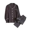 [GDenFrog] Men's Pajamas, Long Sleeve, Double Gauze, 100% Cotton, Room Wear, Loungewear, Sleepwear, Top and Bottom Set, Breathable, Absorbent,