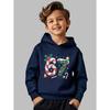 Lustiges Sechs Sieben 6 7 Meme Hoodie für Kinder Chaotischer Humor Y2k Spiel Spruch T-Shirt Weihnachtsgeschenk Jungen Oberteile Mode Kinderkleidung