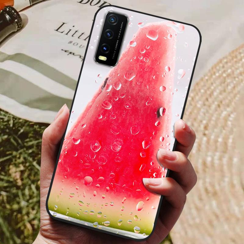 For Vivo Y11S Case Silicone Soft TPU Phone Cover For Vivo Y12s V2027 Case Cartoon Case Protective Bumper For Vivo V2032 Y11s