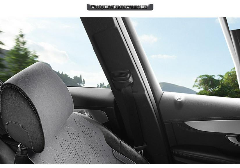 Geely Borui New Energy Four Seasons Ultra-thin Suede Saddle Car Seat Cushion Set