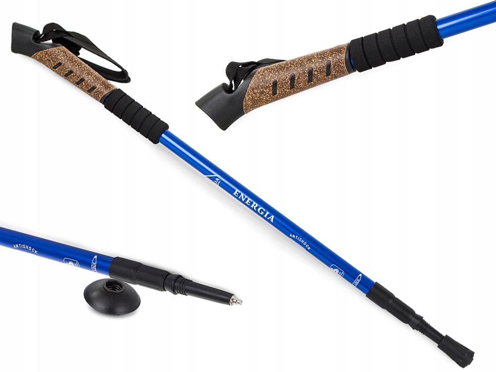 Nordic Walking Stick Cork 013 Blue (60) Gab_B