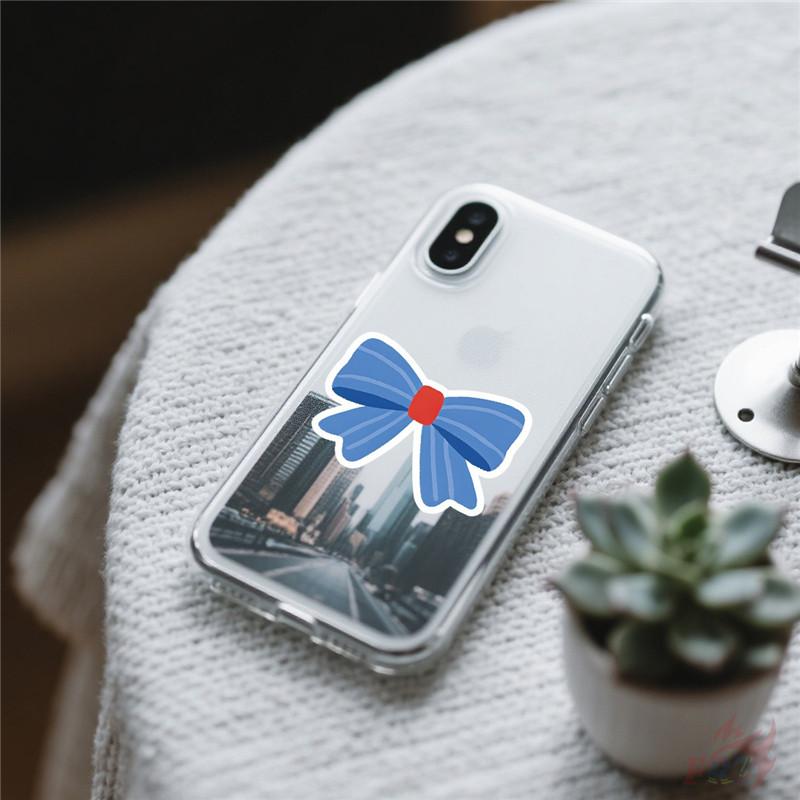 50Pcs/100Pcs Blue Merry Christmas Stickers DIY Fashion Waterproof Doodle Decals Stickers