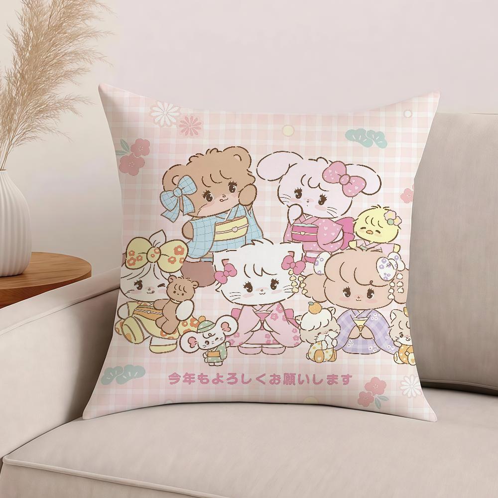 Cartoon Mikko cute cawaii Pillow Case Office Cushions Suitable For Sofa Car Bedroom Decorative Cushion Cover