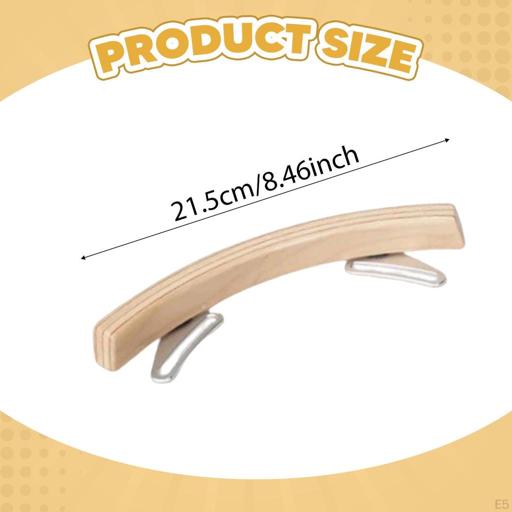 Click Percussion Block Cross Sticks Enhancer Portable Wood Rimshots Snare Drum Rims Riser