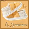 Cotton Slippers Winter Waterproof Leisure Thickening Non-slip Indoor Thickening Home Warmth